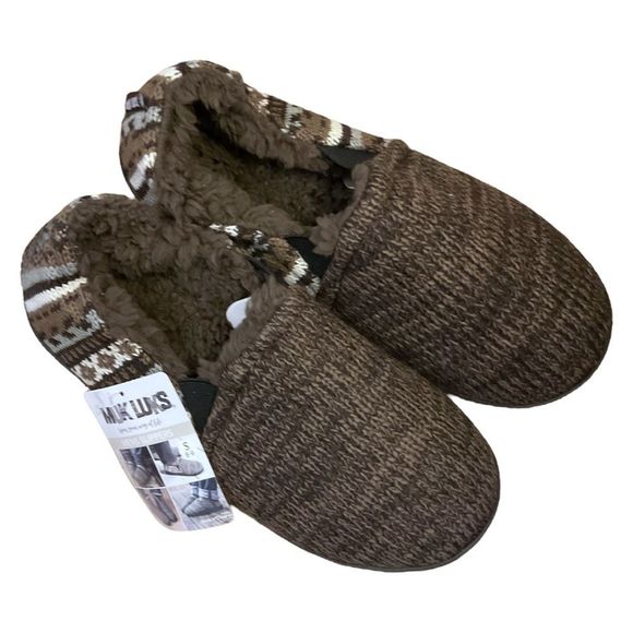 NWT MUK LUK MENS SLIPPERS - Picture 1 of 6